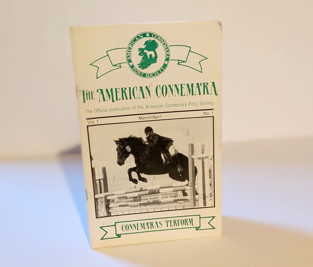 American Connemara, Volume 1, Issue 1, March-April 1986