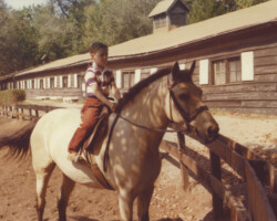Kerry Gold with Terry McKenna aboard at Otis Brown Stables in Frontenac, Missouri. Kerry Gold with Terry McKenna aboard at Otis Brown Stables in Frontenac, Missouri.