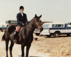 Timberlea's Easter Joy in the early 1980s with Elizabeth Hodge aboard. Timberlea's Easter Joy in the early 1980s with Elizabeth Hodge aboard.