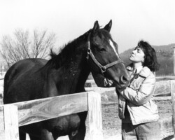 Flosie Turn with Joan McKenna Sr. around 1980.