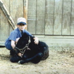 Ledgewood's Greystone Rihanna, born around 1998, out of Hideaway's Smitheranne by Pony Hollow Winter Rebel. This photo was marked as Ledgewood's Greystone Riefinna, but we believe this is indeed Rihanna and the name changed a bit before registration. (Photo by Kathy Manyo) Ledgewood's Greystone Rihanna, born around 1998, out of Hideaway's Smitheranne by Pony Hollow Winter Rebel. This photo was marked as Ledgewood's Greystone Riefinna, but we believe this is indeed Rihanna and the name changed a bit before registration. (Photo by Kathy Manyo)